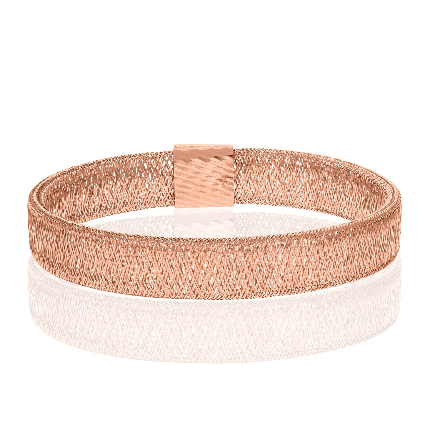 Rose Gold Mesh Bracelet