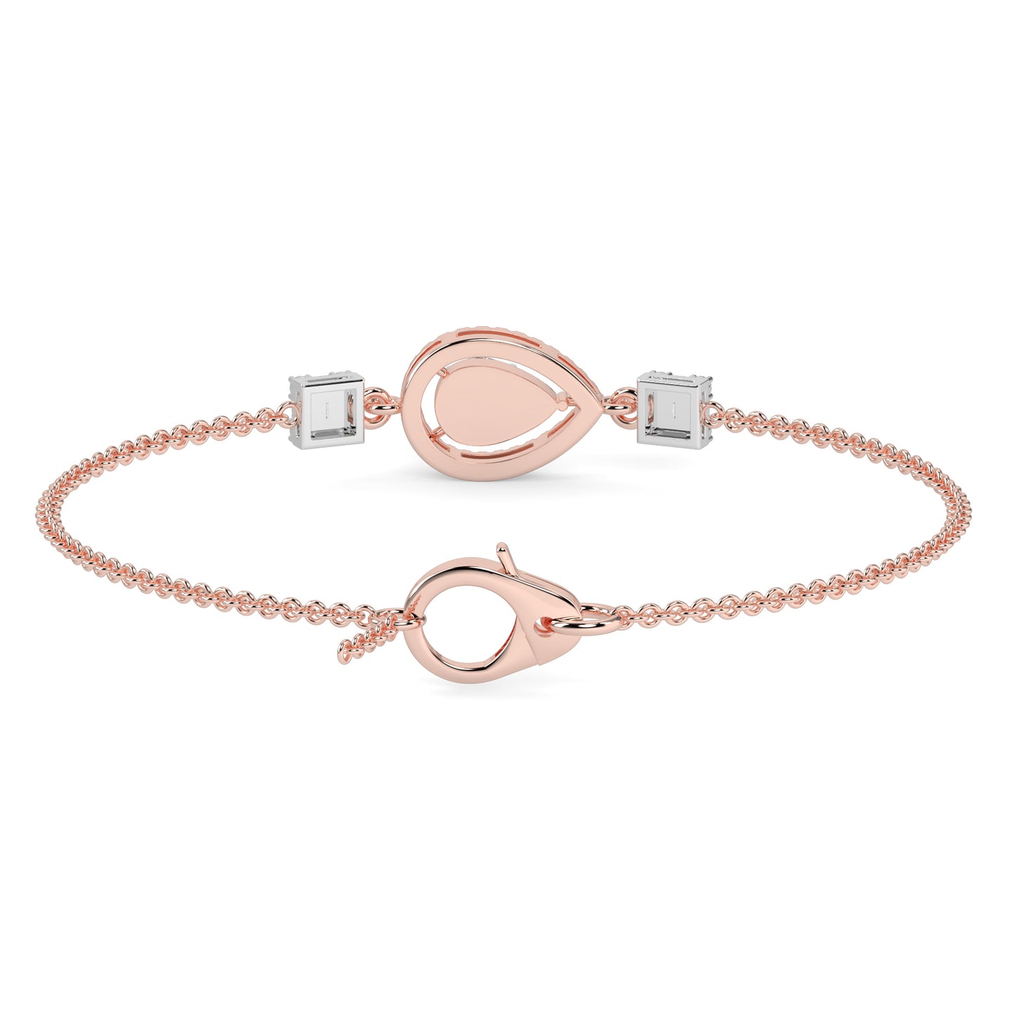 Geometric Diamond Bracelet