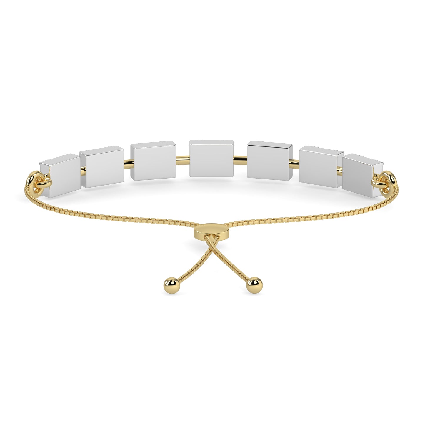 Baguette Diamond Tassel Bracelet