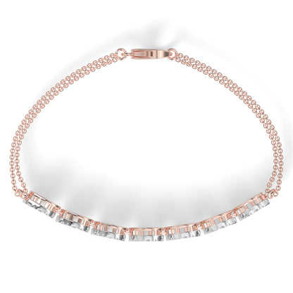 Oval Diamond Bracelet