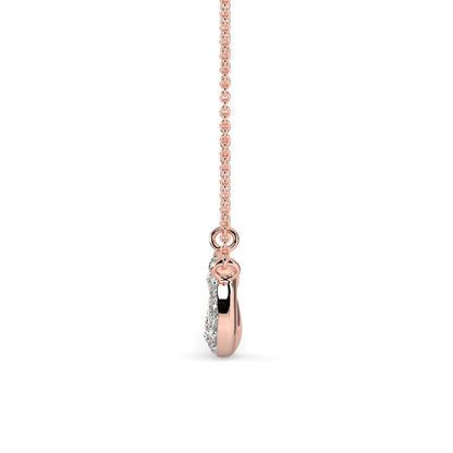 Safety Pin Pendant Necklace
